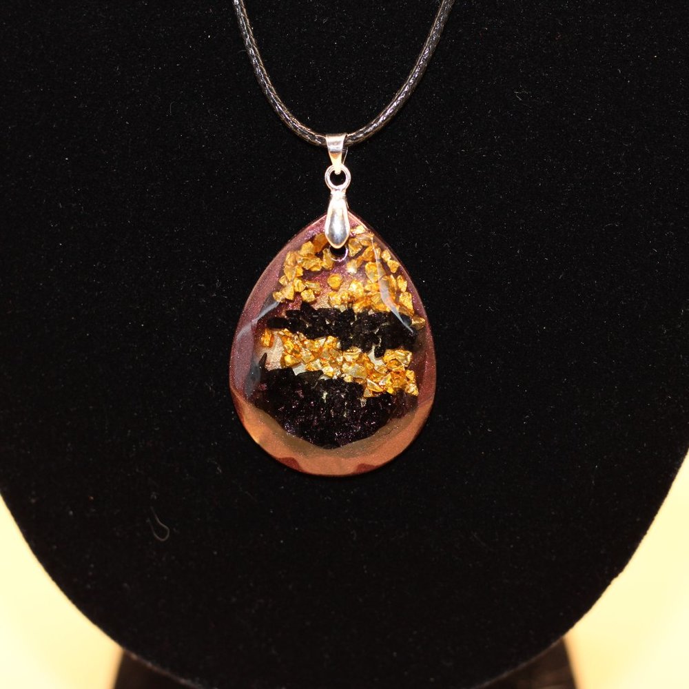 Unique resin necklaces
